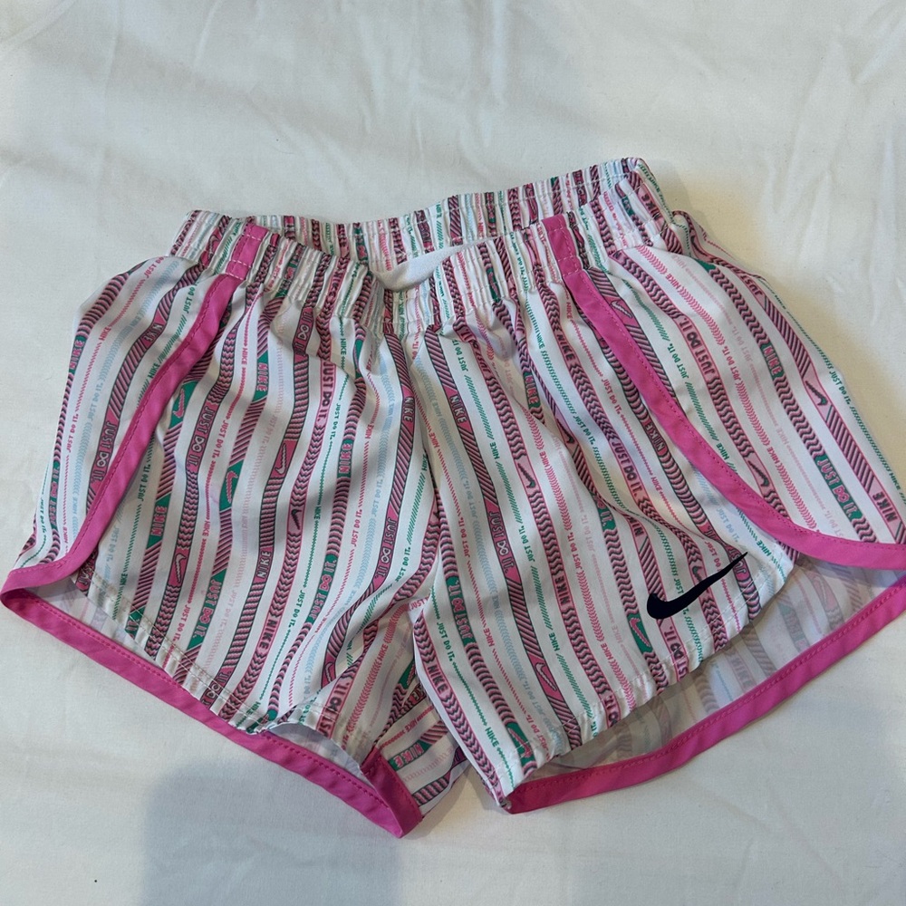 Nike Striped Pink Shorts